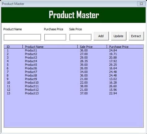 Inventory Management Form In Excel Pk An Excel Expert