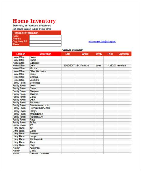 Inventory Report Template 24+ Free Excel Documents Download