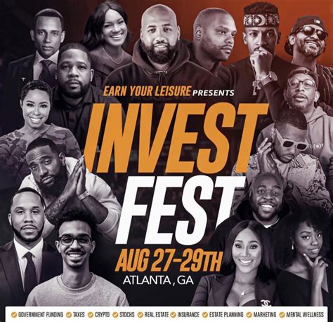 Invest fest atlanta 2024. Sep 10, 2023 · More than 20,000 flocked to Atlanta to attend Invest Fest, a three-day financial empowerment summit for Black and brown communities. 