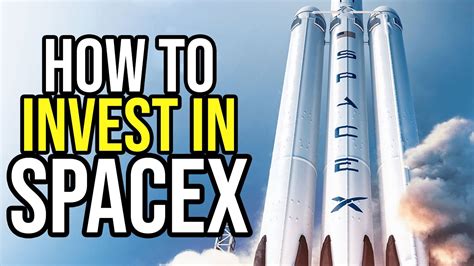 Purchase Google Stock. Another possible indirect route for SpaceX investment exposure is purchasing stock in Google. Google put $900 million in investments toward SpaceX in 2015 in a joint venture ...