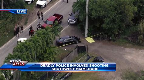 Investigation underway after fatal police-involved shooting in SW Miami-Dade