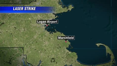 Investigation underway after laser flashed at plane flying into Logan Airport