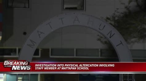 Investigation underway after physical altercation involving staff member at Mattapan school