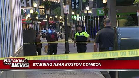 Investigation underway after stabbing near Boston Common