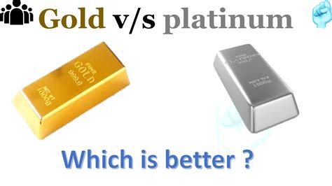 Investing in platinum vs gold. Things To Know About Investing in platinum vs gold. 