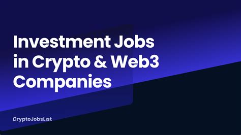 Investment Analyst Jobs in Crypto paying $36k-60k+ per year …