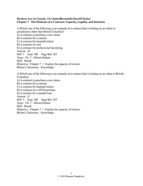 Investment Unit Test Bank Answers