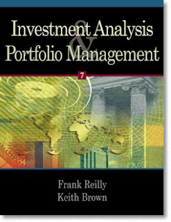 Investment analysis and portfolio management by reilly and brown solution manual. - Husqvarna rider 850 850hst aufsitzmäher werkstatthandbuch.