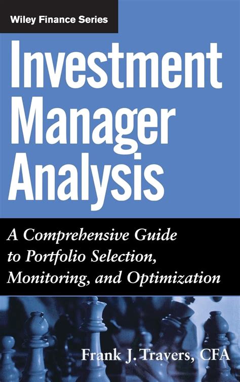 Investment manager analysis a comprehensive guide to portfolio selection monitoring and optimization. - Lifeguard certification test b study guide.