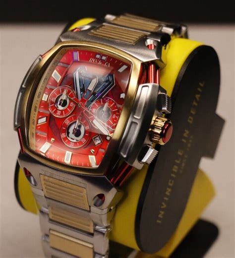 Invicta Marvel Iron Man Diablo 53mm Ltd Ed Quartz …