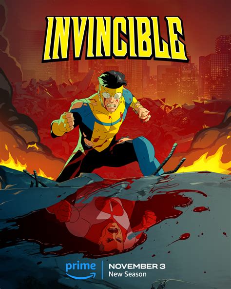Invincible season two. Tue, March 12, 2024, 5:00 AM PDT · 4 min read. Invincible. At long last, Invincible is back for season two’s second half. After an annoying four … 