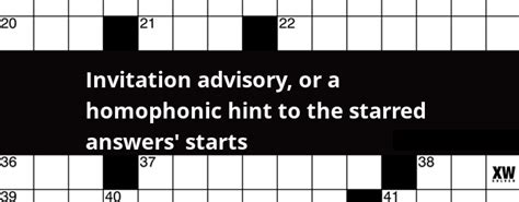 Clearance Advisory Crossword Clue Answers. Find the latest crosswo