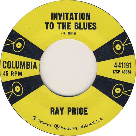 Invitation to the Blues Lyrics - Ray Price