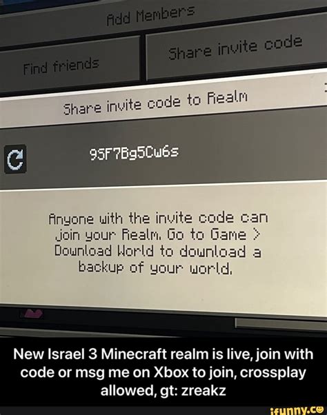 Invite codes for minecraft. Yes, you heard it right. Anarchy is back! Anyone can join.Join my anarchy realm for bedrock:https://realms.gg/ZU8aiCnEzHoDiscord server for Beto Anarchy: htt... 