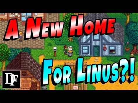 Invite linus to live on the farm. Can I ask Linus to live on farm? "I'd like to invite Linus to live on the farm with me." - Robin will offer to build a home on the player's property, but Linus politely declines, albeit a little hurt since he says he chooses to live the way he does. He then tells the player he appreciates their friendship, but they shouldn't try to "help" him. 