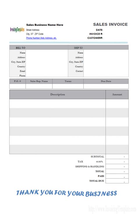 Invoice Copy Format Cards Design Templates