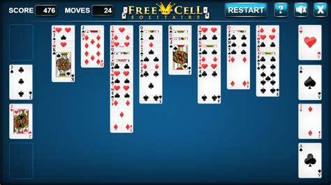 FreeCell Blue is a fantastic way to play one of the most iconic computer card games in existence – FreeCell. This game provides a simple and easy way to play this classic title and enjoy challenging your mind and perseverance. The same basic rules apply – you must stack 4 different suits (Spades, Clubs, hearts & Diamonds) from Ace right through to the …. 