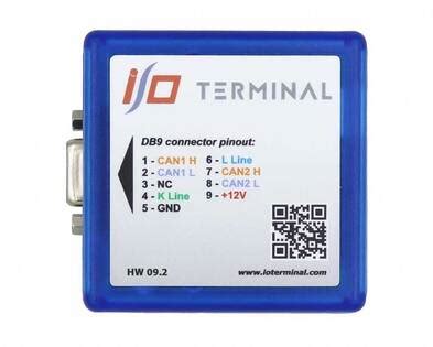 Io terminal mk3. 00 (&euro;1572.  I/O Terminal Advantages Combination of K-line and CAN New I/O IO...