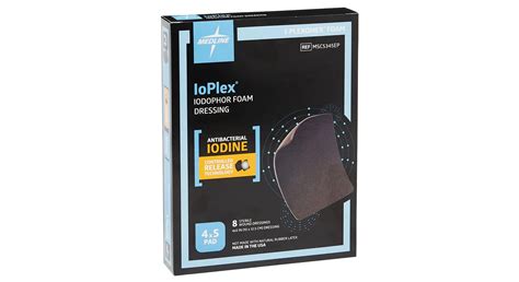 IoPlex® Iodophor Foam Dressing - Medline