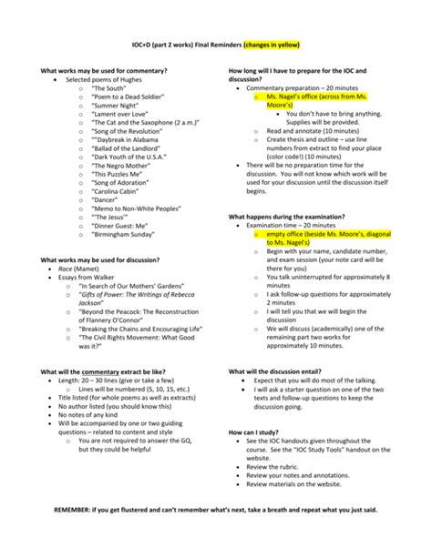 Ioc Exam Example Questions