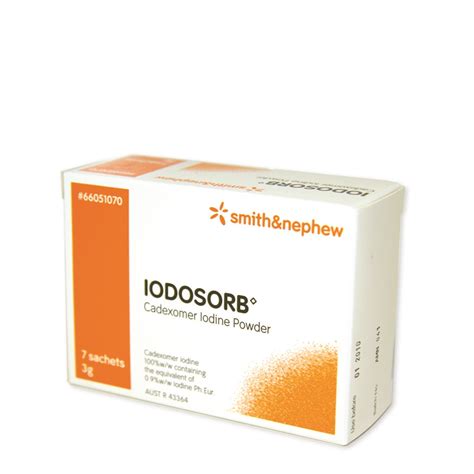 Iodosorb Powder 3g Sachets B7 - SSS Australia