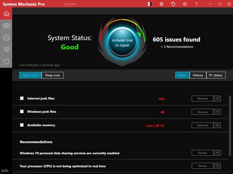 Iolo System Mechanic Pro for Windows