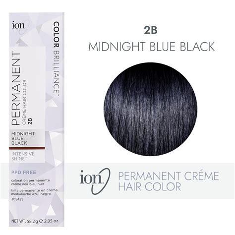 Midnight Blue Semi Permanent Cream Hair Color. ... ion. True To