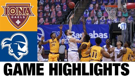 Iona vs Seton Hall Highlights 2024 College Basketball Highlights