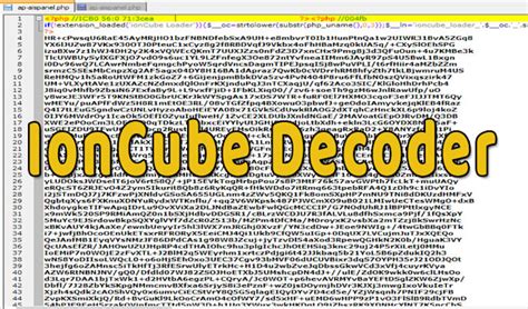 Ioncube decoder free.  Professional PHP Decoder ionCube & SourceGuardian Recover your PHP ...