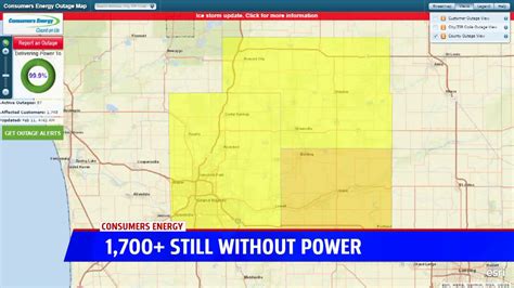Ionia power outage. and last updated 6:15 PM, Jul 24, 2022. WEST MICHIGAN — Strong storms moved through West Michigan Saturday night leaving thousands without power. According to Consumers Energy’s Outage Map, a ... 