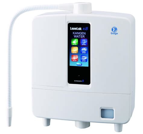 Ionizer water machine. Powerful antioxidant machine. The Kangen water ionizer isn’t just alkalized; it is a “powerful antioxidant machine” that heightens the antioxidant production potential via electrolysis surface area plates and improves water ionization. It also has a water pressure regulating function, an industry-leading … 