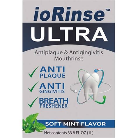 ioRinse™ RTU Ready-To-Use Mouth Rinse - FRESH MINT. SKU: SQ3983622. $40.90 Price. Out of Stock. support@iotechinternational.com. 561-509-0205 ext 5. ioTech .... 