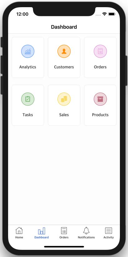 Ios App Templates Swift Free Of Dashboard Ios App Template In Swift