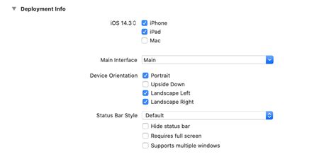Ios deployment target vs minimum deployment.  Yes.  Deployment Target We can set in Xcode -> Ta...