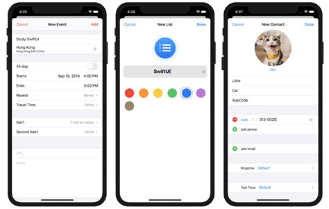 Ios modal.  For example, the Calendar app presents a modal view for users to create...