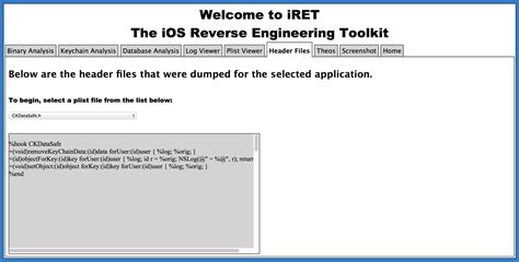 Ios reverse engineering toolkit.  Here&rsquo;s everything you need to know today.  Se...