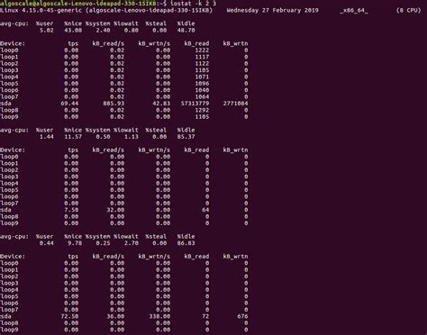 Iostat command in aix.  A report generated by the iostat command consists of system configurati...