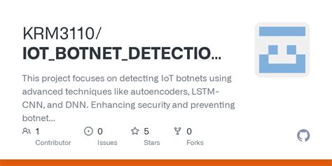 Iot botnet github.  Read, think, share &hellip; Security is everyone's responsibility 1 day ...