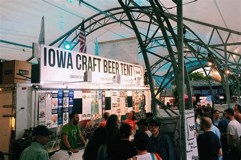 Iowa's Craft Beer Heaven: Experience the Iowa Craft Beer Tent