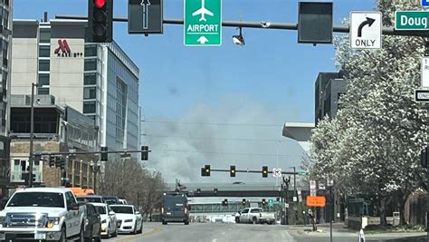 Iowa, Nebraska wildfires still burning; smoke visible from downtown Omaha