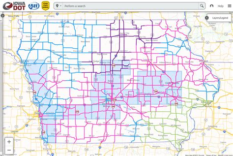 Iowa's 511 websites and apps; Traffic video requests; FAQs;