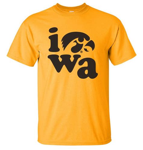 Iowa Hawkeyes T Shirt - Etsy