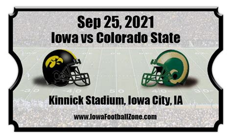 Iowa Hawkeyes vs. Colorado State Rams Live Stream: Watch …