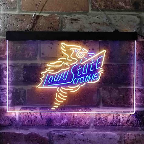 Iowa State Cyclones Logo Neon Sign - LED LAB CAVE