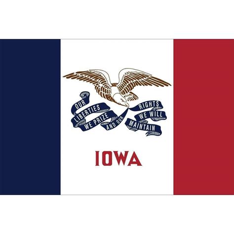 Iowa State Flags - Nylon & Polyester - 2