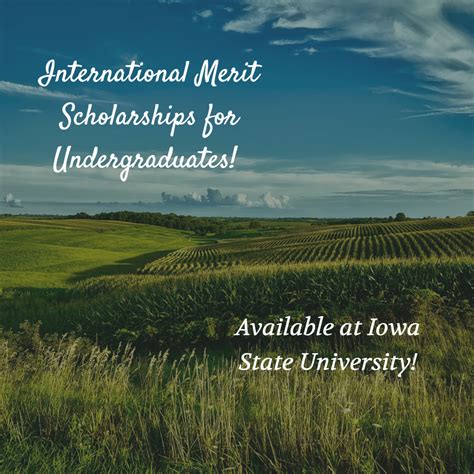 Iowa State University International Merit Scholarships