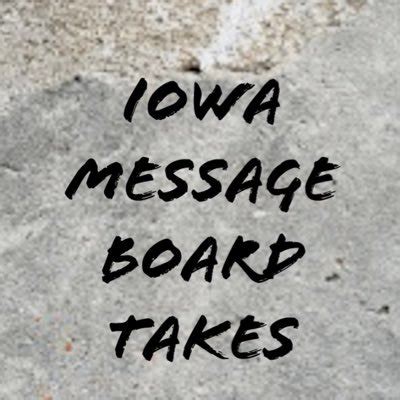 Iowa message board. Things To Know About Iowa message board. 