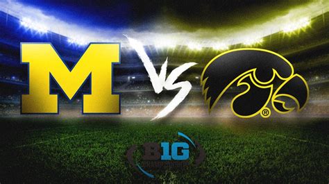 Iowa michigan game. Pregame analysis and predictions of the Michigan Wolverines vs. Iowa Hawkeyes NCAAF game to be played on December 2, 2023 on ESPN. 