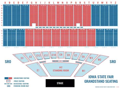 Fair grandstand state minnesota seating chart ticket