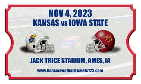Iowa state kansas football tickets. Live coverage of the Iowa State Cyclones vs. Kansas State Wildcats NCAAF game on ESPN, including live score, highlights and updated stats. 